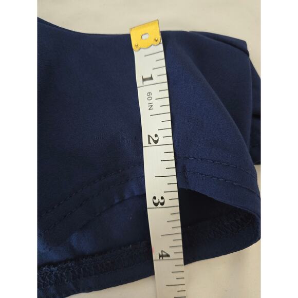 HEAD large women's navy blue athletic shorts with front pockets - Picture 8 of 8